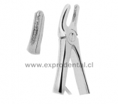 Forcep Nino Curvo Plano Medio 139