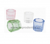 Vaso Dappen Vidrio Colores