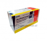 Anest Alphacain 2P Lido/Epi 1:100Vid X50
